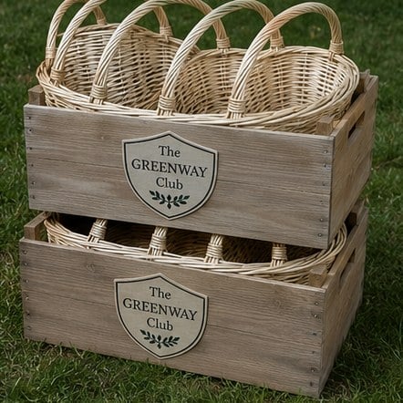 Customized easter baskets for councils, parks and events