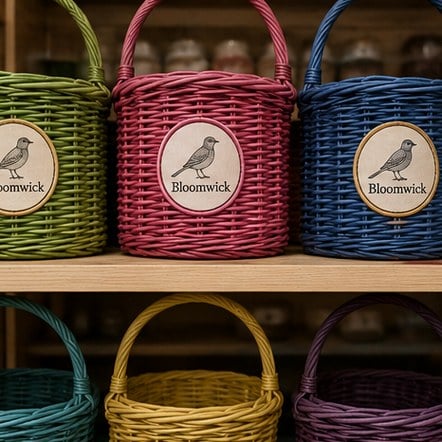 Customized easter baskets for garden centres and retail